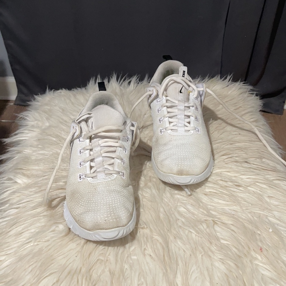 white Nike volleyball shoes